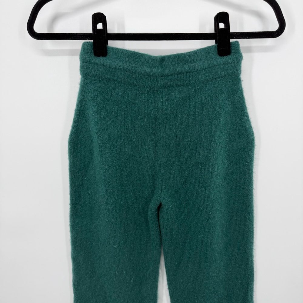 Aritzia The Group Babaton Green Knit Cashmere Pants - Picture 7 of 11